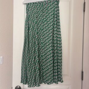 Zara patterned maxi skirt size M